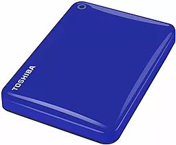 Внешний жесткий диск Toshiba HDD 2.5" USB  500Gb Canvio Connect II Blue (HDTC805EL3AA) - миниатюра 2