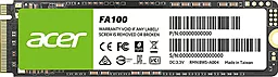 SSD Накопитель Acer FA100 256 GB M.2 2280 (BL.9BWWA.118)