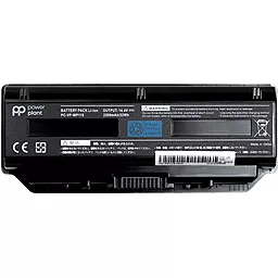 Акумулятор для ноутбука NEC PC VP WP118 / 14.4V 2200mAh / WP118-4S1P PowerPlant Black