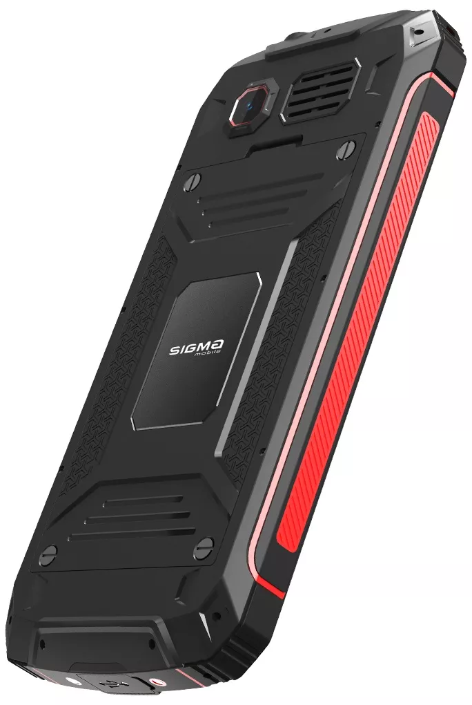 Мобільний телефон Sigma mobile X-treme PR68 Black-Red - фото 4