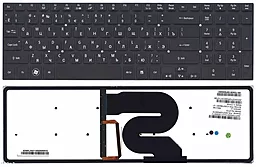 Клавиатура для ноутбука Acer AS 5951G 8951G подсветка клавиш черная