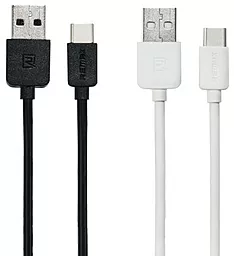 Кабель Remax Light USB-A - Type-C 12w 2.4a 1м cable White (RC-006a) - миниатюра 2 Кабель Remax Light USB-A - Type-C 12w 2.4a 1м cable White (RC-006a) - миниатюра 2