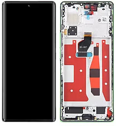 Дисплей Huawei Honor 70 (FNE-AN00, FNE-NX9) з тачскріном і рамкою, оригінал, Emerald Green
