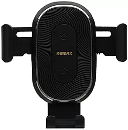 Держатель с беспроводной зарядкой Remax RM-C38 + Wireless Charger Black