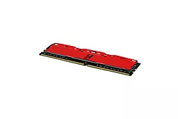 Оперативна пам'ять GooDRam DDR4 8GB 3000 MHz Iridium X (IR-XR3000D464L16S/8G) Red - мініатюра 3