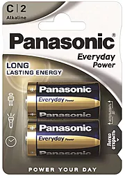 Батарейки Panasonic C (LR14) Everyday Power 2шт (LR14REE/2BR) - фото Батарейки Panasonic C (LR14) Everyday Power 2шт (LR14REE/2BR)