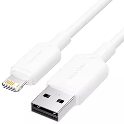 Кабель Vention USB-A - Lightning 12w 2.4a 2м cable White (LAMWH) - фото Кабель Vention USB-A - Lightning 12w 2.4a 2м cable White (LAMWH)