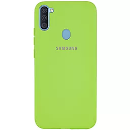Чехол Epik Silicone Cover Full Protective (A) Samsung A115 Galaxy A11 Green
