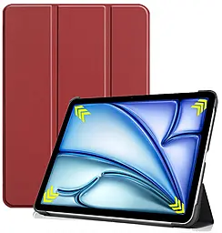 Чохол для планшету BeCover Smart Case для Apple iPad Air 11" M4 2026 Red Wine (715201) - фото Чохол для планшету BeCover Smart Case для Apple iPad Air 11" M4 2026 Red Wine (715201)