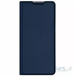 Чехол Dux Ducis с карманом для визиток для Xiaomi Redmi Note 11, Note 11S (Дефект упаковки) Синий