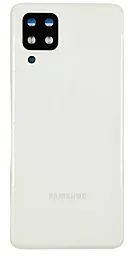 Задняя крышка корпуса Samsung Galaxy M32 M325F 2021 со стеклом камеры Original White - фото Задняя крышка корпуса Samsung Galaxy M32 M325F 2021 со стеклом камеры Original White
