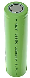 Аккумулятор Voltronic BDT 18650 Li-ion 2600mAh FlatTop 1шт - фото Аккумулятор Voltronic BDT 18650 Li-ion 2600mAh FlatTop 1шт