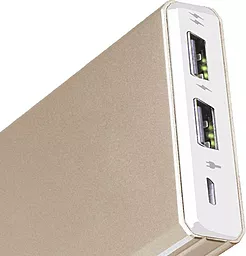 Повербанк Awei P92K 10000 mAh Luxury Gold - мініатюра 2 Повербанк Awei P92K 10000 mAh Luxury Gold - мініатюра 2