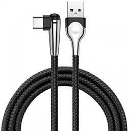 Кабель Baseus MVP Mobile Game USB-A - Type-C 12w 2.4a 2м cable Black (CATMVP-E01) - фото Кабель Baseus MVP Mobile Game USB-A - Type-C 12w 2.4a 2м cable Black (CATMVP-E01)
