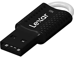 Флешка Lexar JumpDrive V40 16 GB USB 2.0 (LJDV40-16GAB) Black - мініатюра 2
