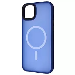 Чехол Wave Matte Colorful Case with MagSafe для Apple iPhone 14 Plus, iPhone 15 Plus  Blue