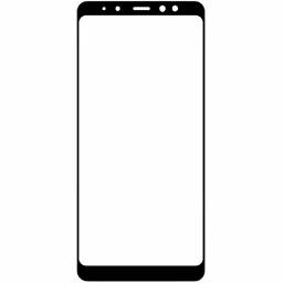 Корпусное стекло дисплея Samsung Galaxy A9 A920F 2018 (с OCA пленкой) Black