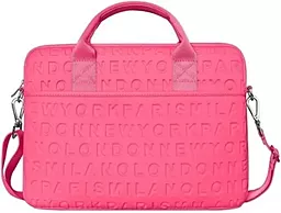 Сумка для ноутбука WIWU 13.3 Cosmo Hot Pink - фото Сумка для ноутбука WIWU 13.3 Cosmo Hot Pink
