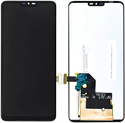 Дисплей LG G7 Plus ThinQ, G7 ThinQ (G710N, G710EM, G710PM, G710VMP, G710ULM, G710EMW, G710EAW, G710AWM) з тачскріном, оригінал, Black - фото Дисплей LG G7 Plus ThinQ, G7 ThinQ (G710N, G710EM, G710PM, G710VMP, G710ULM, G710EMW, G710EAW, G710AWM) з тачскріном, оригінал, Black