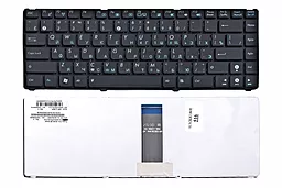 Клавіатура для ноутбуку Asus UL20 UL20A UL20FT U20 U20A Eee PC 1201 1215  чорна