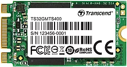 Накопичувач SSD Transcend MTS400 32 GB M.2 2242 (TS32GMTS400S)