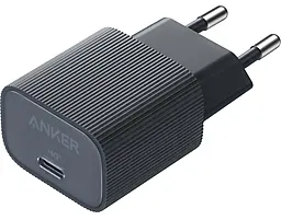 Сетевое зарядное устройство Anker PowerPort 511 Nano IV 30w PD USB-C fast charger black (A2337G11) - фото Сетевое зарядное устройство Anker PowerPort 511 Nano IV 30w PD USB-C fast charger black (A2337G11)