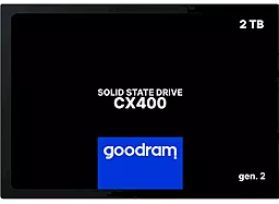 SSD Накопитель GooDRam CX400 gen.2 2 TB (SSDPR-CX400-02T-G2) - фото SSD Накопитель GooDRam CX400 gen.2 2 TB (SSDPR-CX400-02T-G2)