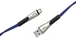 Кабель Hoco U48 Superior Speed USB-A - micro USB 12w 2.4a 1.2м cable Blue - мініатюра 3 Кабель Hoco U48 Superior Speed USB-A - micro USB 12w 2.4a 1.2м cable Blue - мініатюра 3