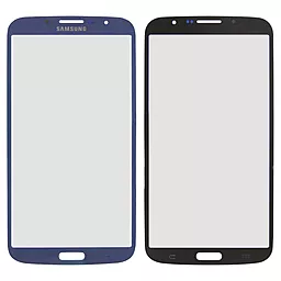 Корпусне скло дисплея Samsung Galaxy Mega 6.3 I9200, I9205 (original) Blue