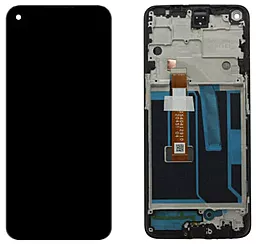 Дисплей OnePlus Nord N10 (BE2025, BE2026, BE2028, BE2029) с тачскрином и рамкой, Black