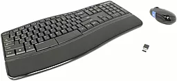Комплект (клавиатура+мышка) Microsoft Sculpt Comfort (L3V-00017) Black