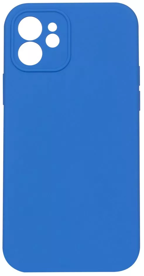 Чохол Epik Silicone Case Full Camera для Apple iPhone 12 Blue - фото 1