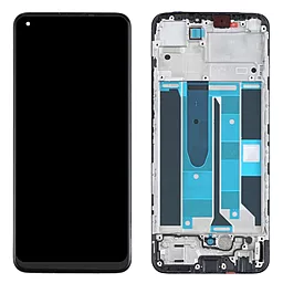 Дисплей Realme 8 4G, 8 Pro с тачскрином и рамкой, оригинал, Black - фото Дисплей Realme 8 4G, 8 Pro с тачскрином и рамкой, оригинал, Black