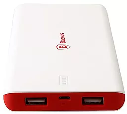 Повербанк Baseus PREMIUM Energyful series 10000mah White/Red - фото Повербанк Baseus PREMIUM Energyful series 10000mah White/Red