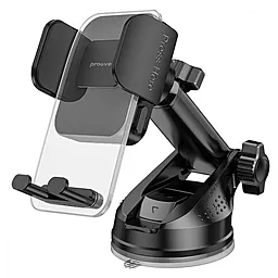Держатель с автозажимом Proove Crystal Clamp Plus Suction Type Car Mount Black (CHCSP0000001) - фото Держатель с автозажимом Proove Crystal Clamp Plus Suction Type Car Mount Black (CHCSP0000001)