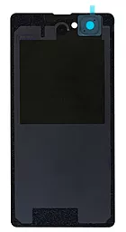 Задняя крышка корпуса Sony Xperia Z1 Compact D5503 со стеклом камеры Original Black - миниатюра 2