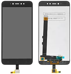 Дисплей Xiaomi Redmi Note 5A Prime, Redmi Y1 с тачскрином, оригинал, Black - фото Дисплей Xiaomi Redmi Note 5A Prime, Redmi Y1 с тачскрином, оригинал, Black