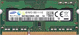 Оперативная память для ноутбука Samsung 4GB SO-DIMM DDR3 1600MHz (M471B5173BH0-CK0_)
