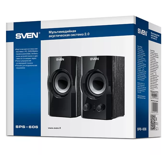 Колонки акустичні Sven SPS-606 Black - фото 3
