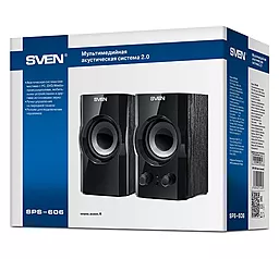 Колонки акустичні Sven SPS-606 Black - мініатюра 3 Колонки акустичні Sven SPS-606 Black - мініатюра 3