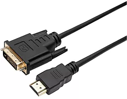 Відеокабель Dynamode HDMI-DVI-I (24+1) 1080 60hz 1.8m black (DM-CL-HDMI-DVI-1.8M)