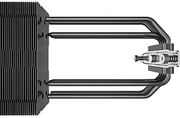 Система охлаждения PCcooler K4 Black - миниатюра 6