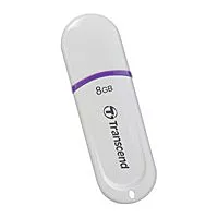 Флешка Transcend JetFlash 330 8Gb (TS8GJF330) White/purple - фото Флешка Transcend JetFlash 330 8Gb (TS8GJF330) White/purple