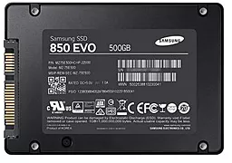 Накопичувач SSD Samsung 850 EVO 500 GB (MZ-75E500B/EU) - мініатюра 5