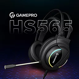 Наушники GamePro HS565 Nitro Black (HS565) - миниатюра 4 Наушники GamePro HS565 Nitro Black (HS565) - миниатюра 4