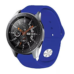Сменный ремешок для умных часов Honor MagicWatch 2/Huawei Watch 3 Pro Classic 46mm (707055) Dark Blue - миниатюра 4