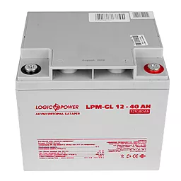 Акумуляторна батарея Logicpower LPM-GL 12V 40Ah GEL (4154) - мініатюра 3