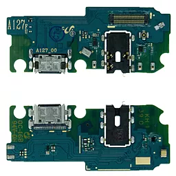 Нижняя плата Samsung Galaxy A12 Nacho A127 с разъемом зарядки, наушников, микрофоном, Original - фото Нижняя плата Samsung Galaxy A12 Nacho A127 с разъемом зарядки, наушников, микрофоном, Original