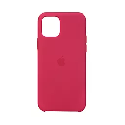 Чохол Silicone Case для Apple iPhone 11 Pro Red Raspberry