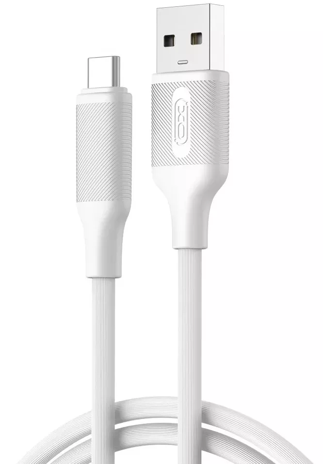Кабель XO NB265 USB-A - Type-C 12w 2.4a 1м cable White - фото 1